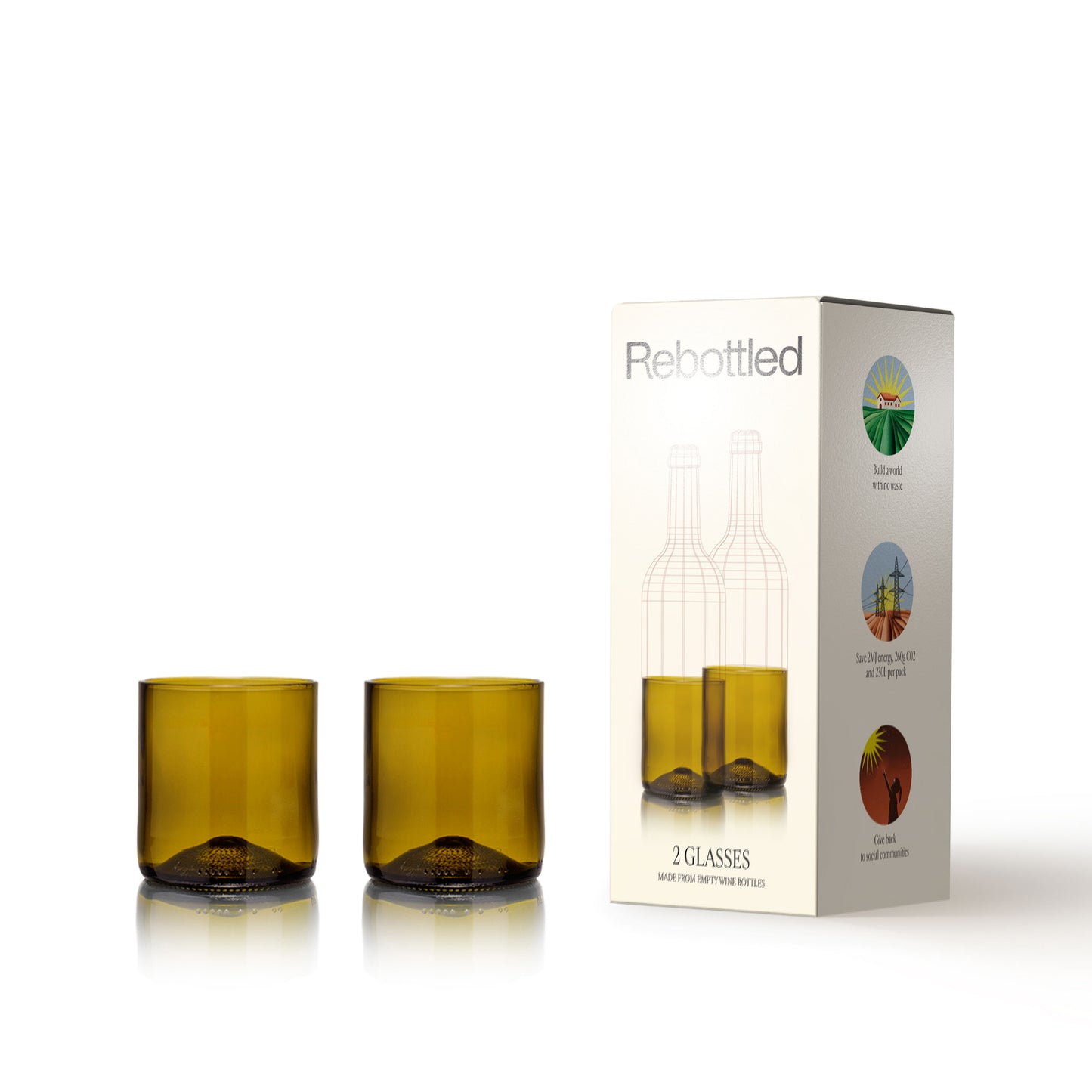 Short Tumbler 2-Pack