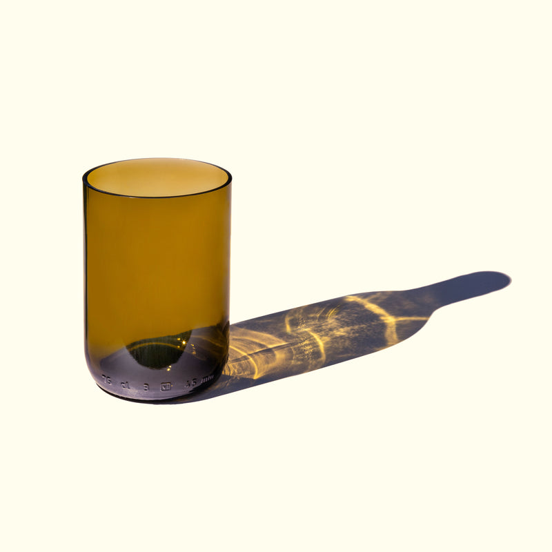 Made from high quality wine bottles