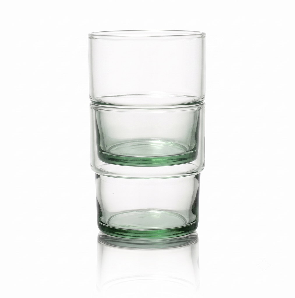 Stackable (100% recycled) 6-pack
