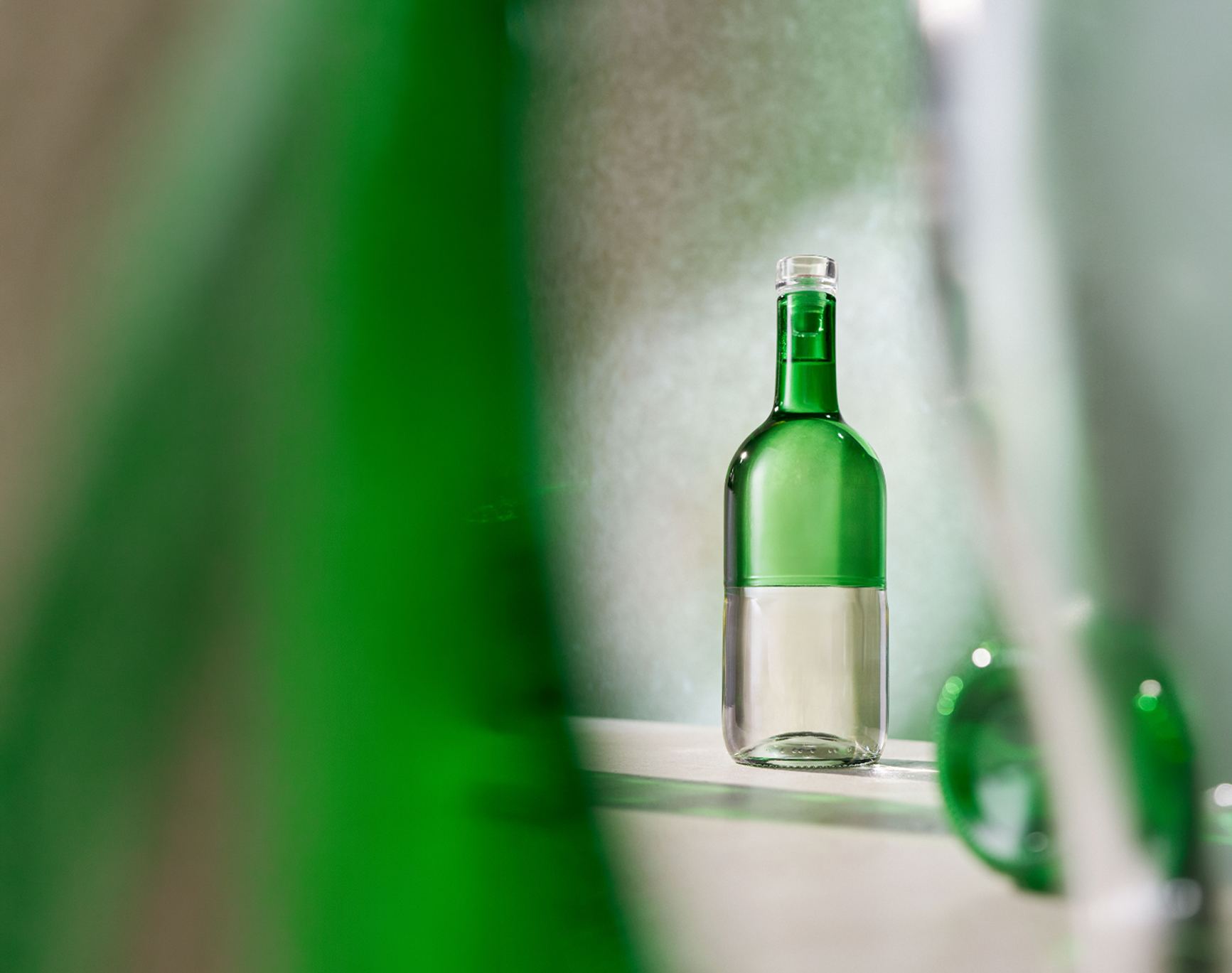 Your bottles. Your glassware.