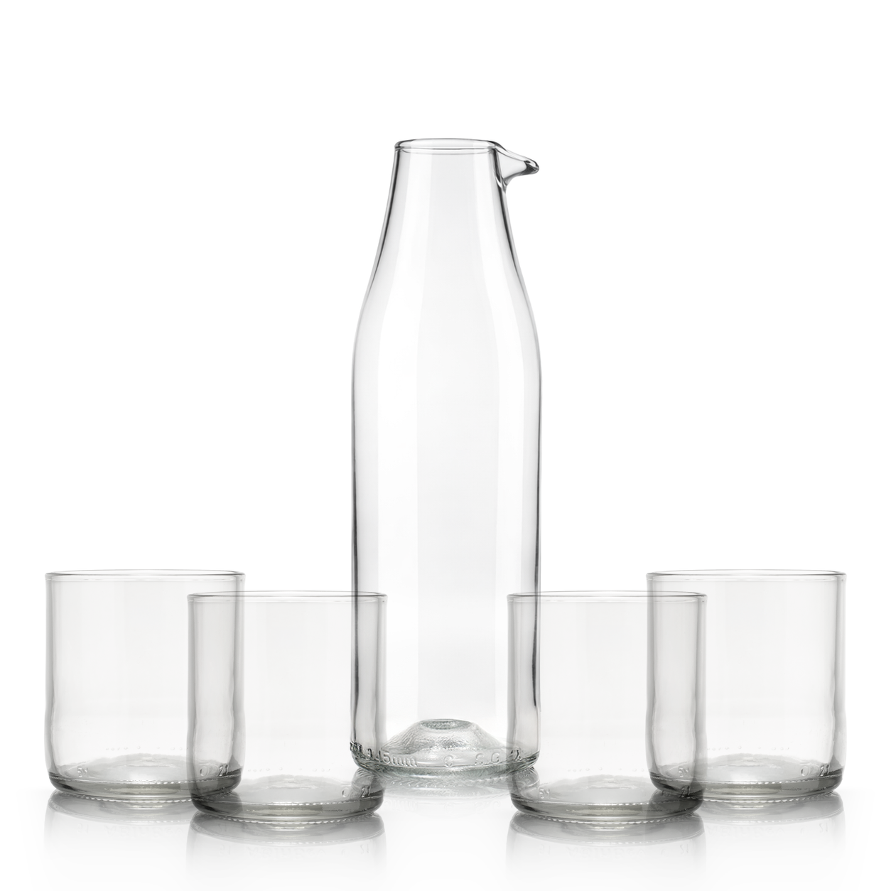 Carafe N°2 & Short Tumbler 4-pack