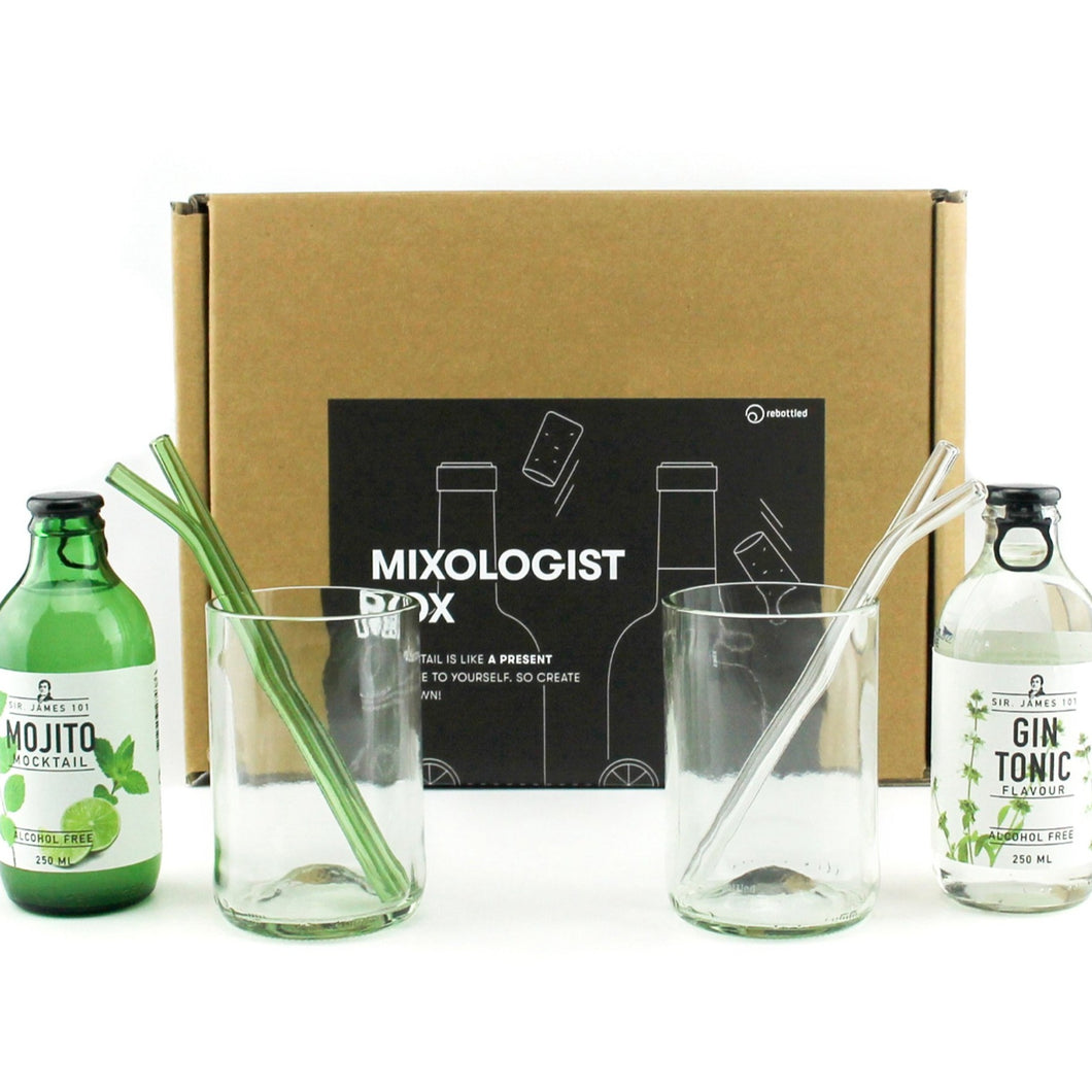 Sustainable cocktail box Rebottled