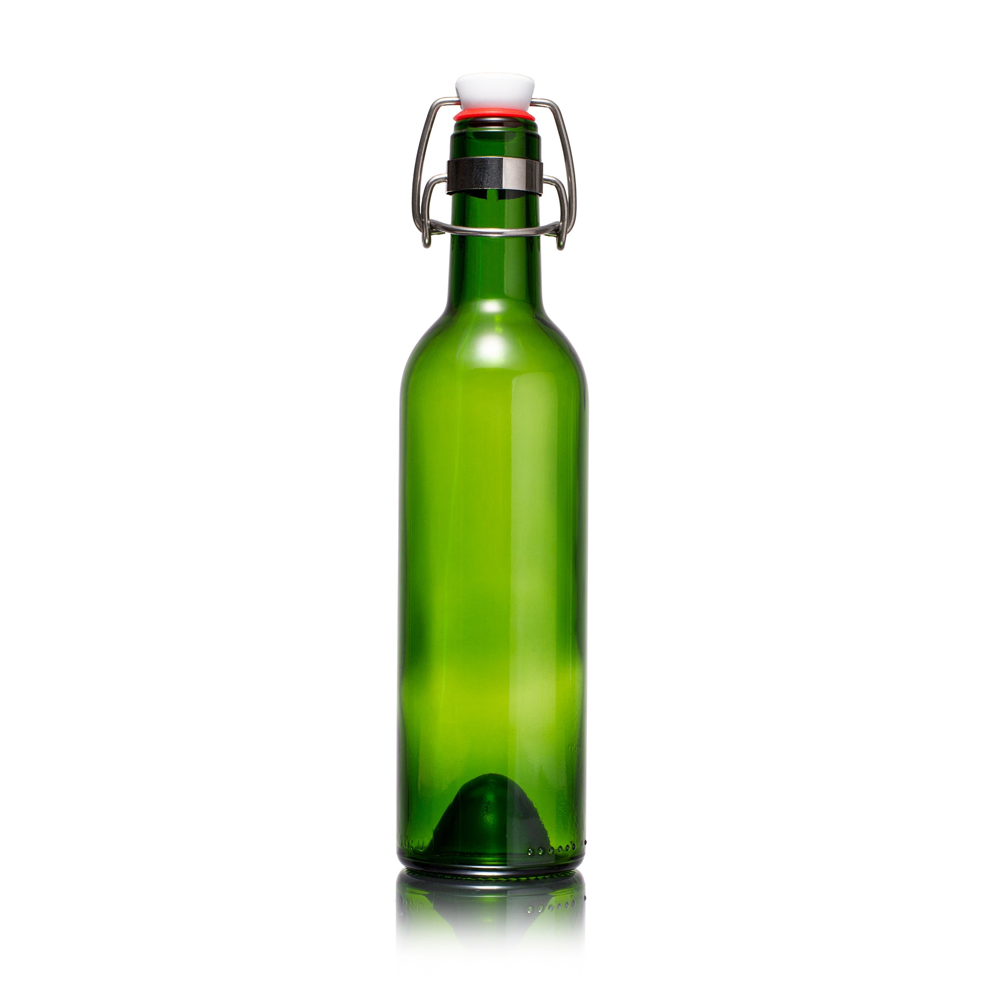 Forest green water bottle