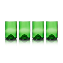 Charger l&#39;image dans la galerie, Rebottled sustainable 4-pack tumblers green
